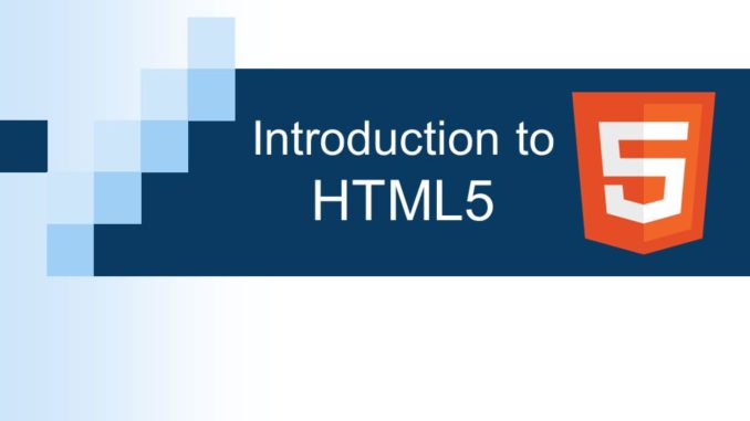 تاريخ HTML